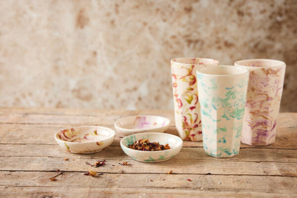 Set theemokken met bijpassende theetipjes