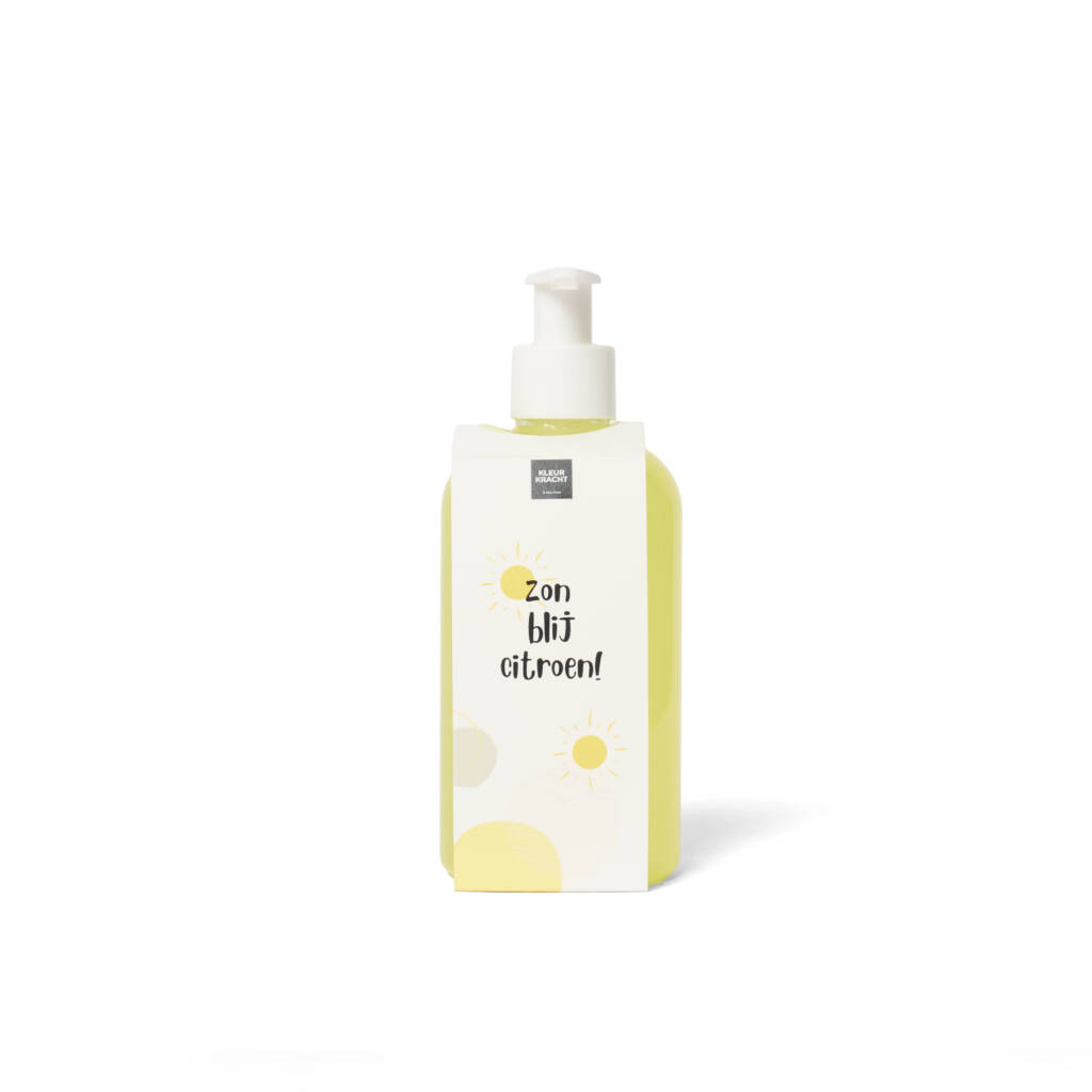 Zeeppomp zon blij citroen